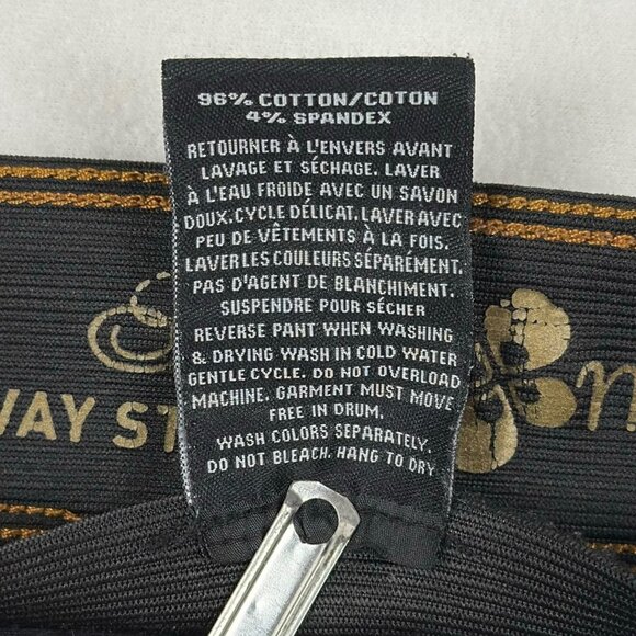 Blossom Womens 13/14 Pull On 4 Way Stretch Jegging Jeans Distressed Speckle - Picture 10 of 10